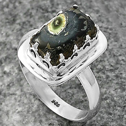 Natural Star Galaxy Jasper Ring size-7.5 R-1592 SDR215702