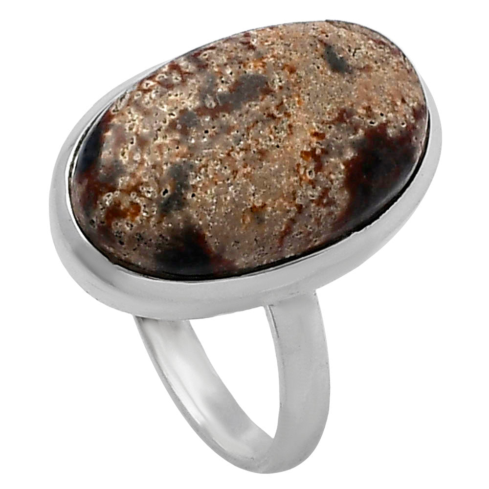 Natural Viper Skin Jasper Ring size-8 R-1004 SDR216166