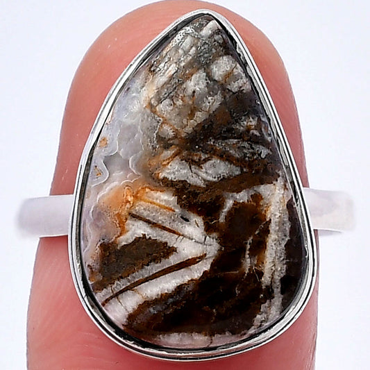 Natural Wild Horse Jasper Ring size-9 R-1007 SDR216241