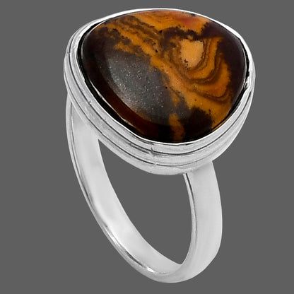 Natural Outback Jasper Ring size-8 R-1007 SDR216309