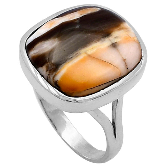 Natural Peanut Wood Ring size-9.5 R-1002 SDR216553