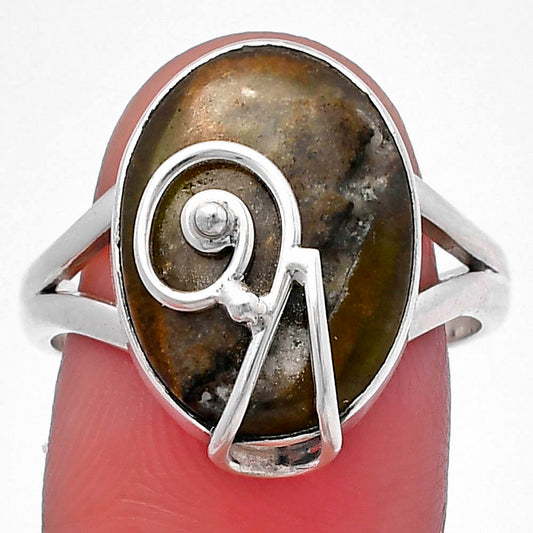 Natural Serpentine Ring size-8.5 R-1478 SDR217124