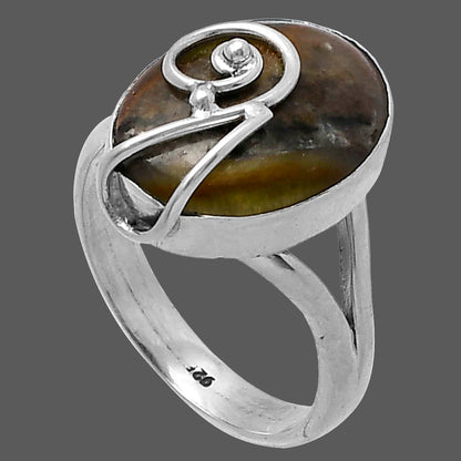 Natural Serpentine Ring size-8.5 R-1478 SDR217124