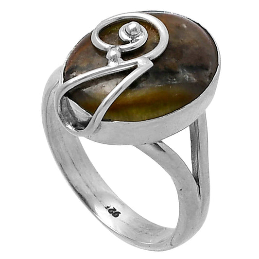 Natural Serpentine Ring size-8.5 R-1478 SDR217124