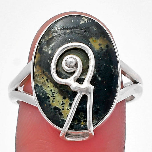 Natural Star Galaxy Jasper Ring size-9 R-1478 SDR217126