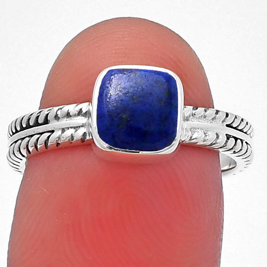 Natural Lapis Lazuli - Afghanistan Ring size-7 R-1260 SDR217202