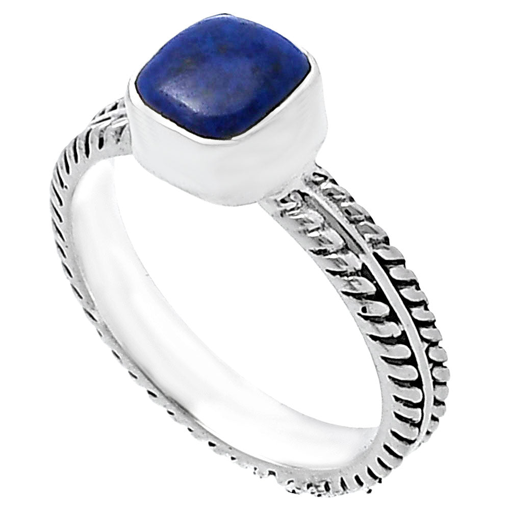 Natural Lapis Lazuli - Afghanistan Ring size-7 R-1260 SDR217202