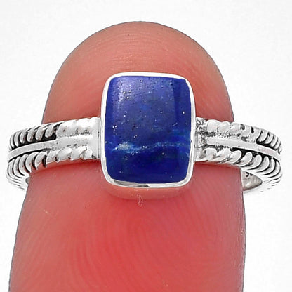 Natural Lapis Lazuli - Afghanistan Ring size-7.5 R-1260 SDR217215