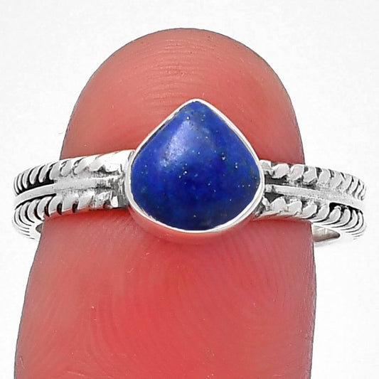 Natural Lapis Lazuli - Afghanistan Ring size-8 R-1260 SDR217263