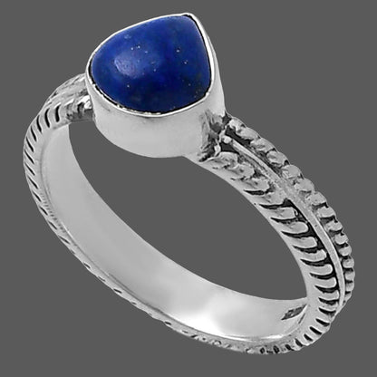 Natural Lapis Lazuli - Afghanistan Ring size-8 R-1260 SDR217263