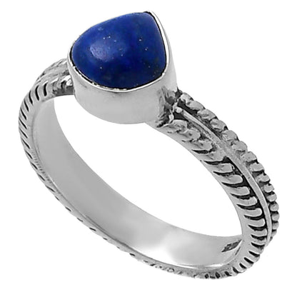 Natural Lapis Lazuli - Afghanistan Ring size-8 R-1260 SDR217263