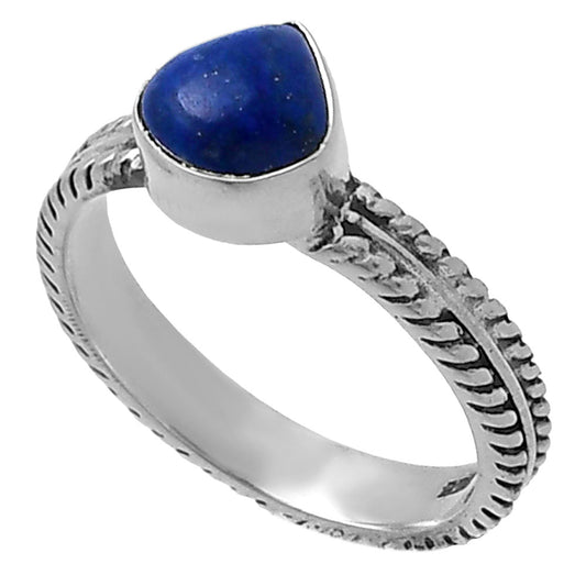 Natural Lapis Lazuli - Afghanistan Ring size-8 R-1260 SDR217263
