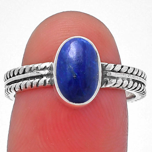 Natural Lapis Lazuli - Afghanistan Ring size-7.5 R-1260 SDR217272