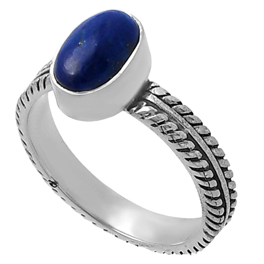 Natural Lapis Lazuli - Afghanistan Ring size-7.5 R-1260 SDR217272