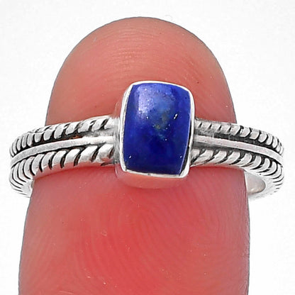 Natural Lapis Lazuli - Afghanistan Ring size-7.5 R-1260 SDR217291