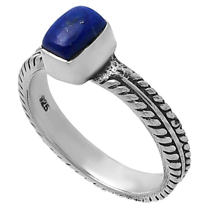 Natural Lapis Lazuli - Afghanistan Ring size-7.5 R-1260 SDR217291
