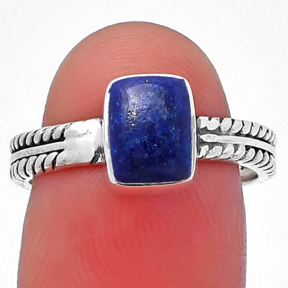 Natural Lapis Lazuli - Afghanistan Ring size-7.5 R-1260 SDR217292