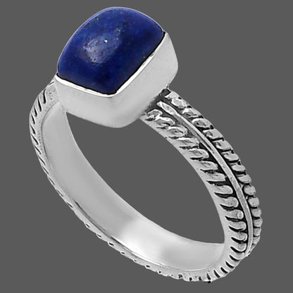 Natural Lapis Lazuli - Afghanistan Ring size-7.5 R-1260 SDR217292