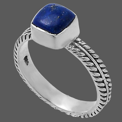 Natural Lapis Lazuli - Afghanistan Ring size-7.5 R-1260 SDR217294