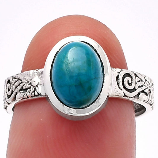 Natural Azurite Chrysocolla Ring size-8 R-1061 SDR217652