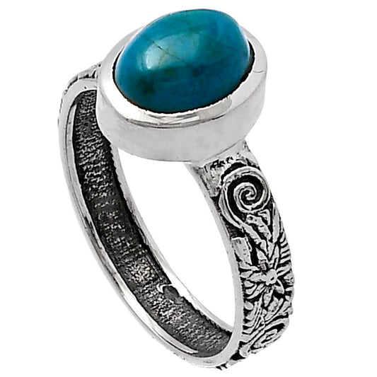 Natural Azurite Chrysocolla Ring size-8 R-1061 SDR217652