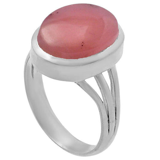 Natural Guava Quartz - Brazil Ring size-7.5 R-1006 SDR218534