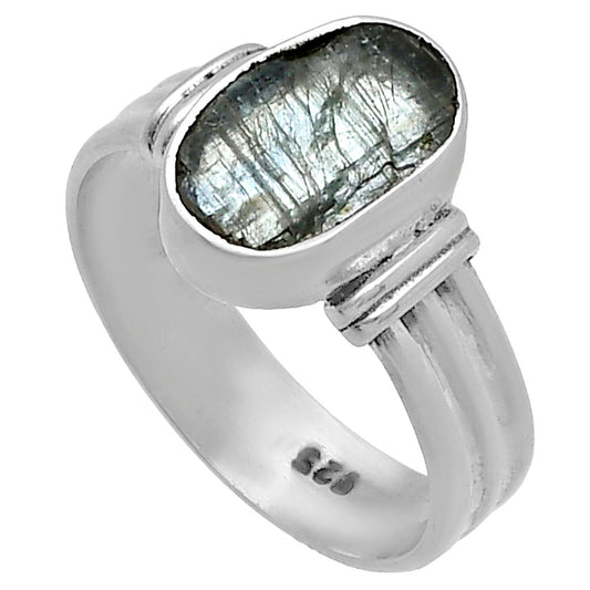 Natural Bio Kyanite Rough Ring size-8.5 R-1470 SDR220054