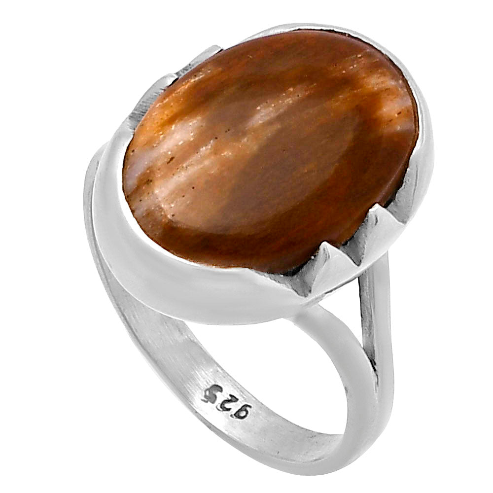 Natural Sandalwood Ring size-9 R-1438 SDR220183