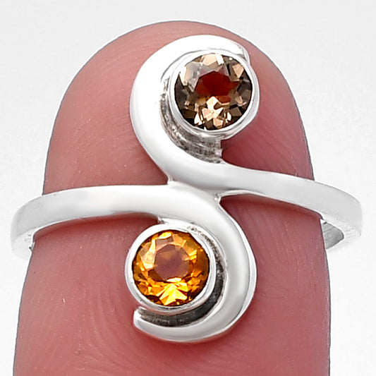 Natural Multi Tourmaline Ring size-7 R-1230 SDR220294