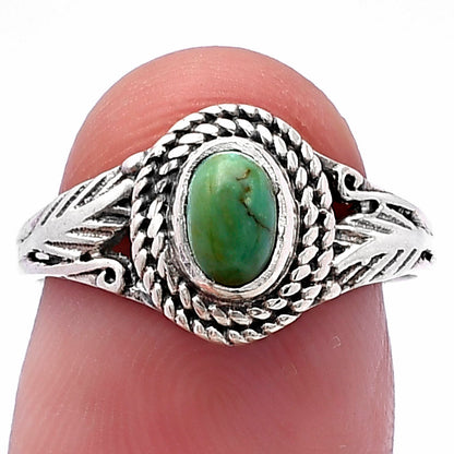 Natural Turquoise Nevada Aztec Mt Ring size-7 R-1044 SDR220611