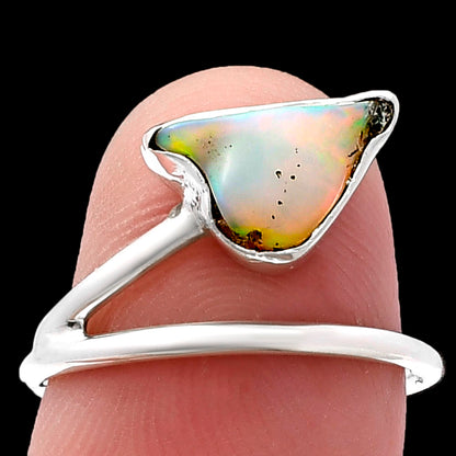 Natural Ethiopian Opal Rough Ring size-6.5 R-1179 SDR220864