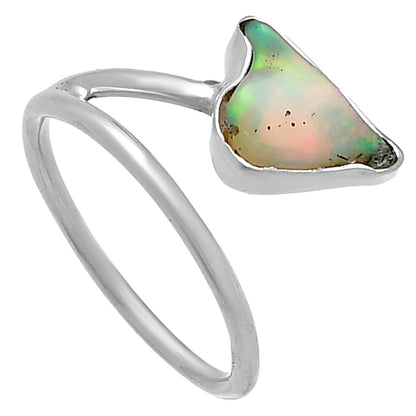 Natural Ethiopian Opal Rough Ring size-6.5 R-1179 SDR220864