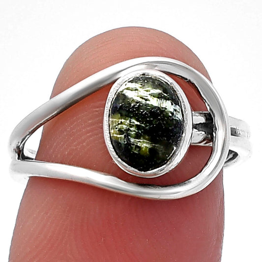 Natural Chrysotile Ring size-7.5 R-1129 SDR221107