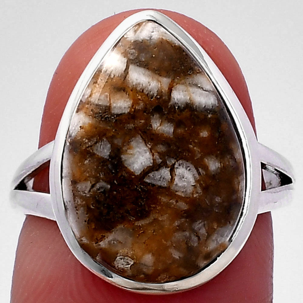 Natural Wild Horse Jasper Ring size-7 R-1005 SDR221287
