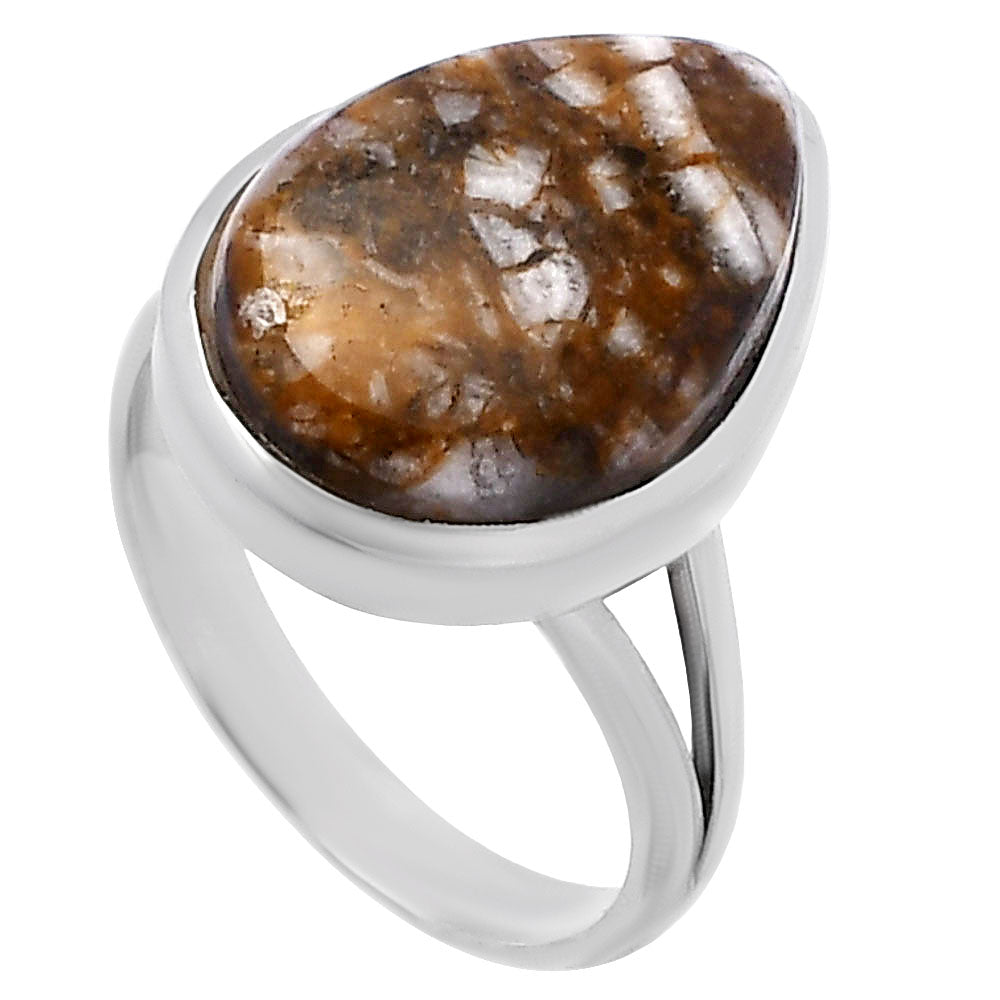 Natural Wild Horse Jasper Ring size-7 R-1005 SDR221287