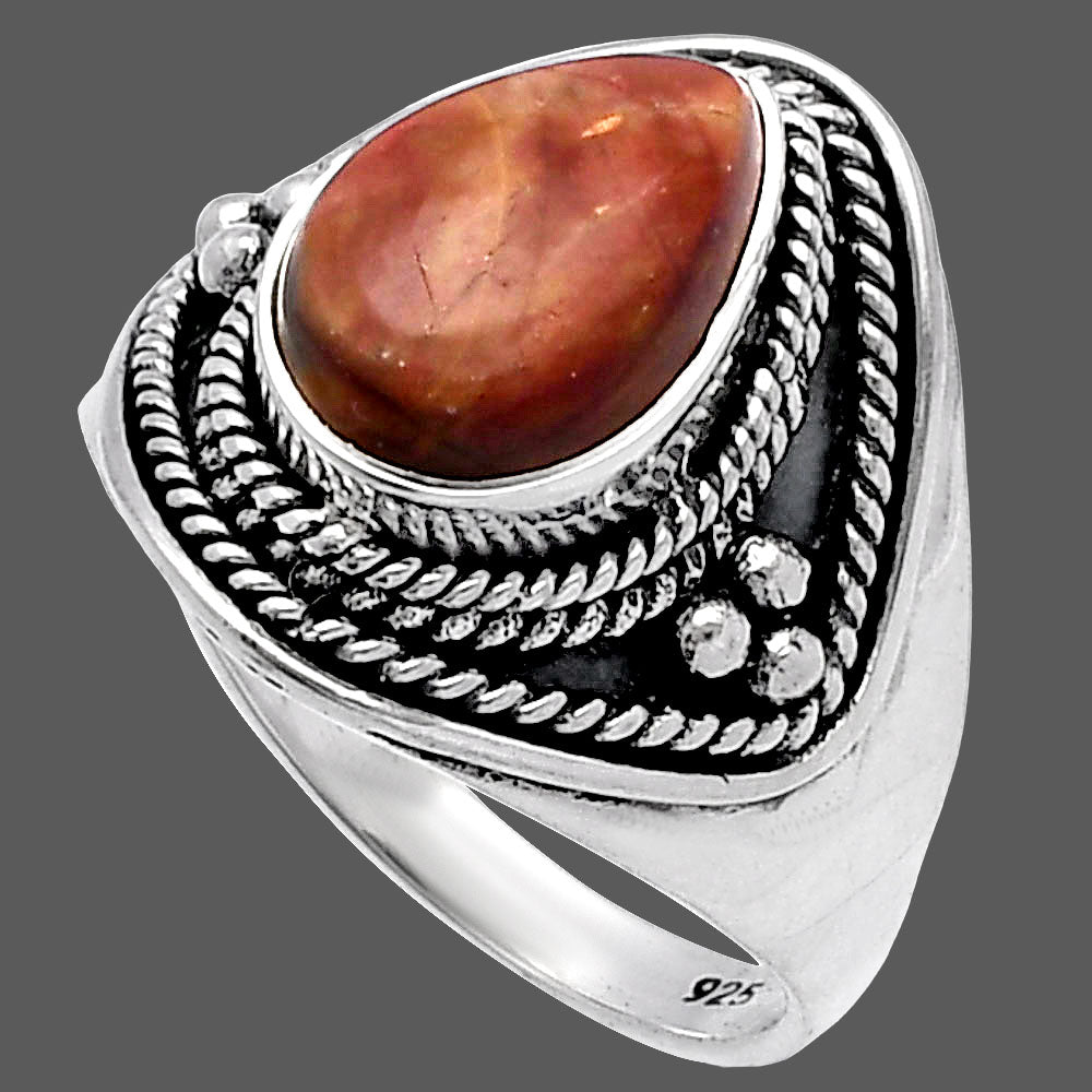 Natural Cherry Creek Ring size-8 R-1312 SDR221669