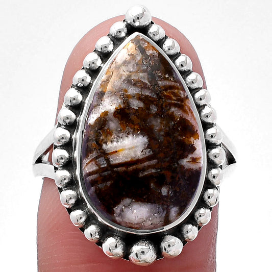 Natural Wild Horse Jasper Ring size-8 R-1154 SDR222319