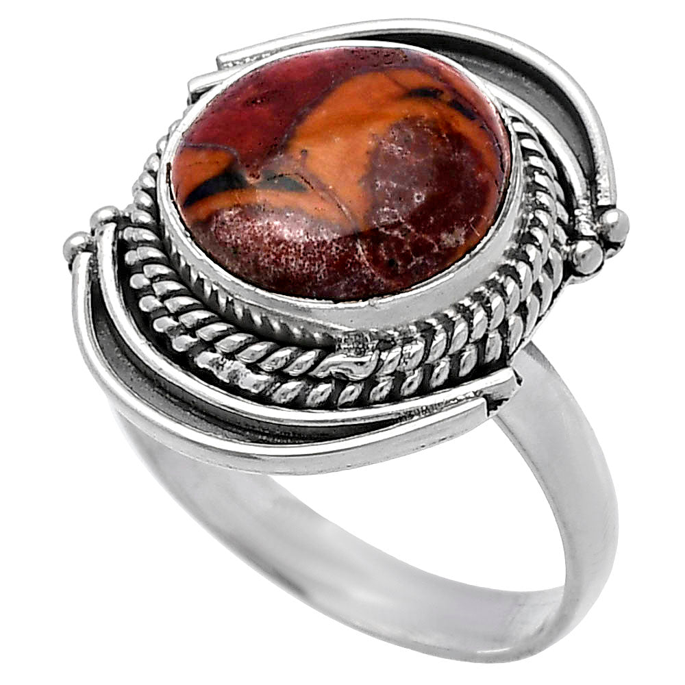 Evil Eye - Natural Mexican Bird Eye Ring size-7 R-1314 SDR222741