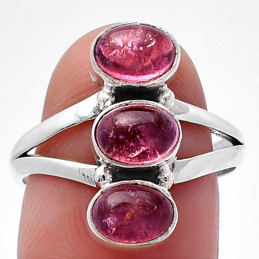 Natural Multi Tourmaline Ring size-9 R-1263 SDR222830