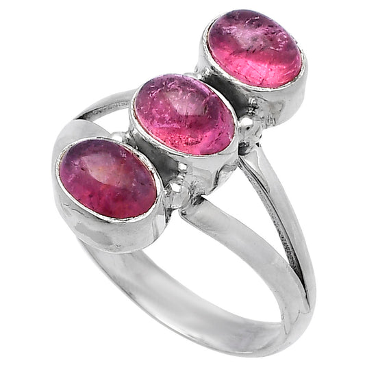 Natural Multi Tourmaline Ring size-9 R-1263 SDR222830