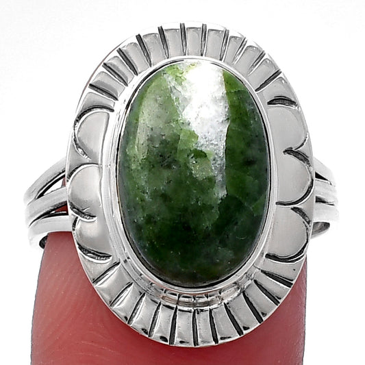 Natural Serpentine Ring size-9 R-1432 SDR223016