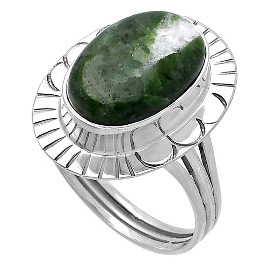 Natural Serpentine Ring size-9 R-1432 SDR223016