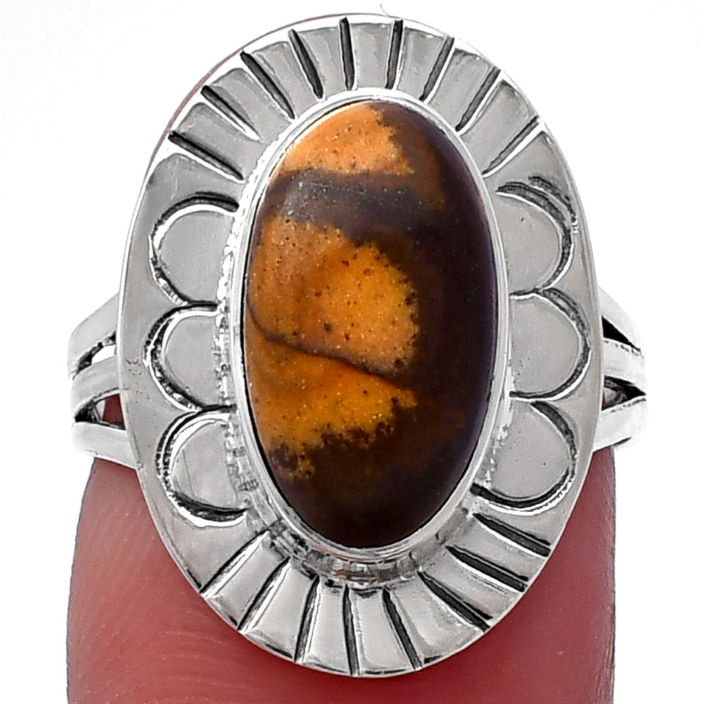 Natural Outback Jasper Ring size-7 R-1432 SDR223023