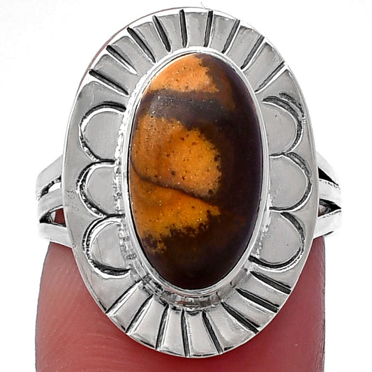 Natural Outback Jasper Ring size-7 R-1432 SDR223023