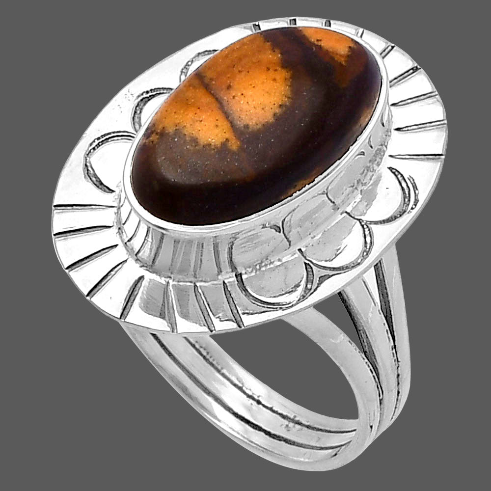 Natural Outback Jasper Ring size-7 R-1432 SDR223023