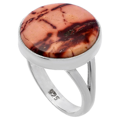 Natural Indian Paint Gemstone Ring size-8 R-1002 SDR223152