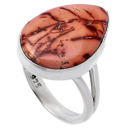 Natural Indian Paint Gemstone Ring size-7 R-1002 SDR223154