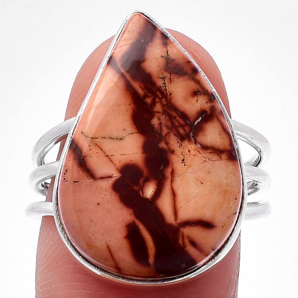Natural Indian Paint Gemstone Ring size-8 R-1003 SDR223170