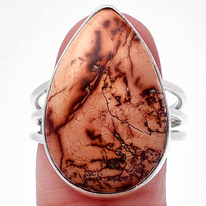 Natural Indian Paint Gemstone Ring size-8 R-1003 SDR223173