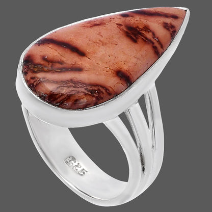 Natural Indian Paint Gemstone Ring size-8 R-1003 SDR223174